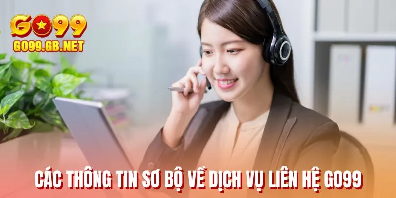 Các thông tin sơ bộ về dịch vụ liên hệ GO99
